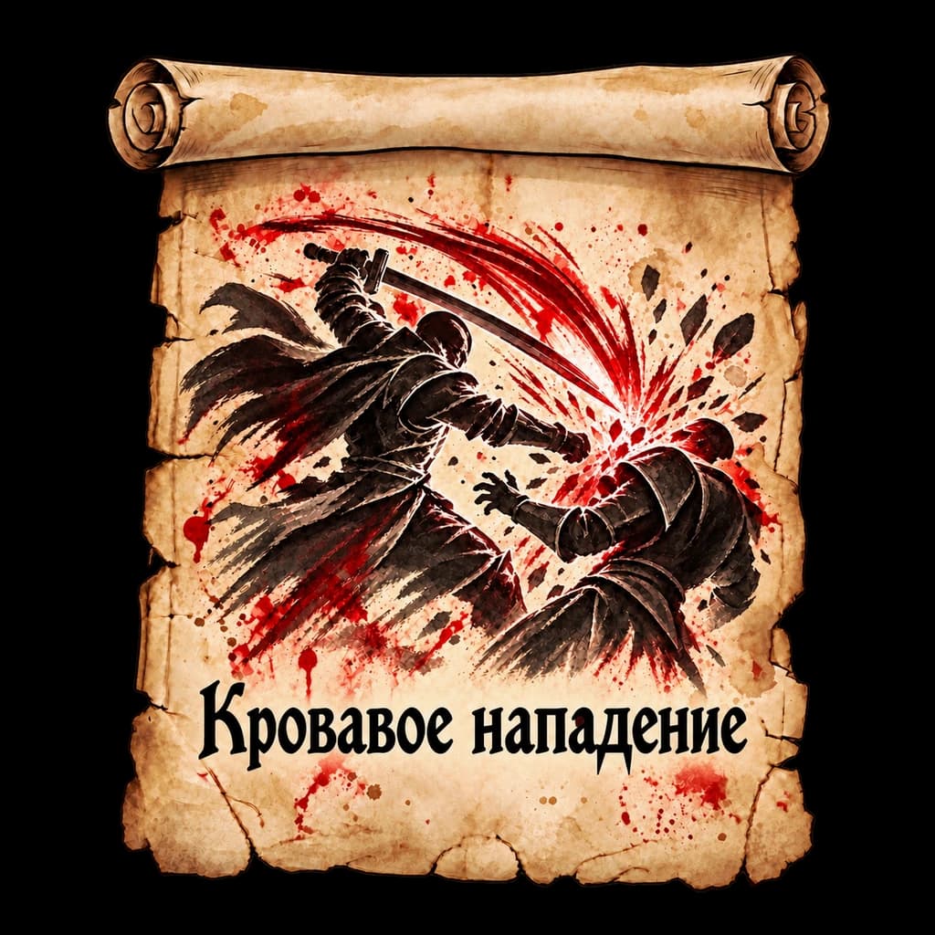 Кровавое нападение
