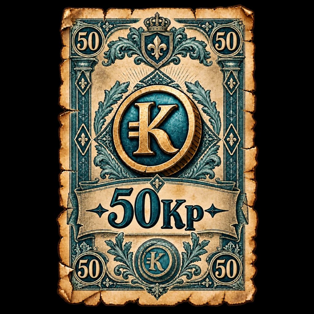 Чек на 50 кр