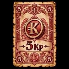 Чек на 5 кр