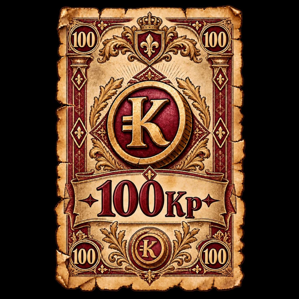 Чек на 100 кр