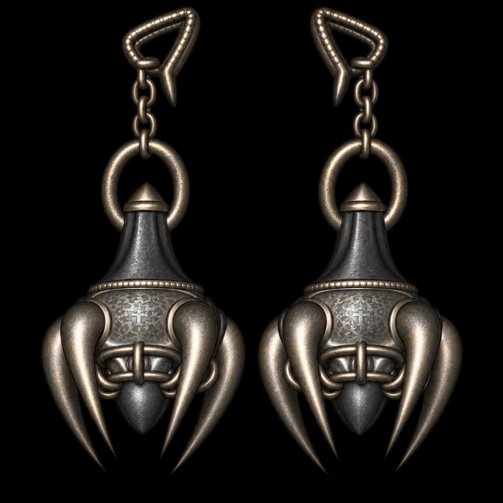 Серьги Скорпиона