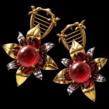 Серьги Ласки